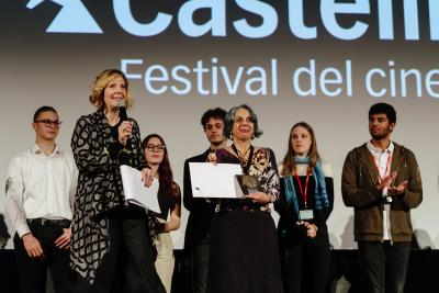 Moira Bubola, Manuela Pursumal COE distributor (Yomeddine) – Tre Castelli Award