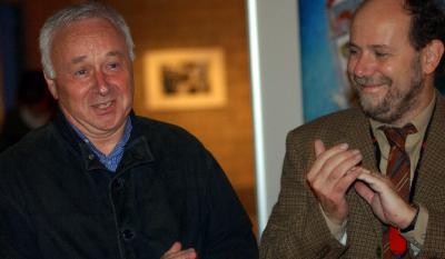 Sergio Barenco, first Festival president, and  Giancarlo Zappoli, artistic director