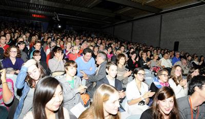 Festival closing ceremony: the audience