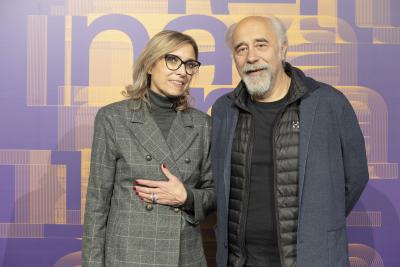 Flavia Marone; Giorgio Diritti director 'Lubo'