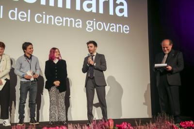 Jury of competition Young, Alessandro Prato (Agrodolce), Giancarlo Zappoli