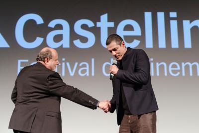 Alessandro Gassmann regista (Il silenzio grande) e Giancarlo Zappoli