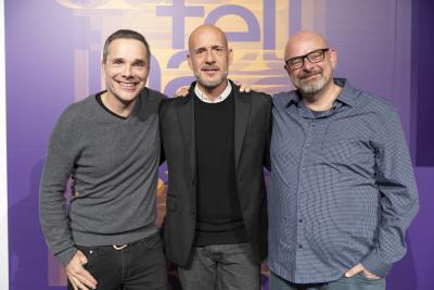 Robert Ralston director 'Alter Ego', Gian Marco Tognazzi actor 'Alter Ego', Erik Bernasconi director 'Alter Ego'