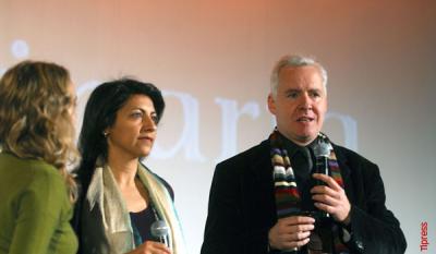 Fulvio Wetzl e Valeria Vaiano - regista e interprete di <i>Mineurs</i>
