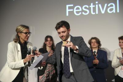  Alessandro Prato (Agrodolce), Flavia Marone, jury competition Young